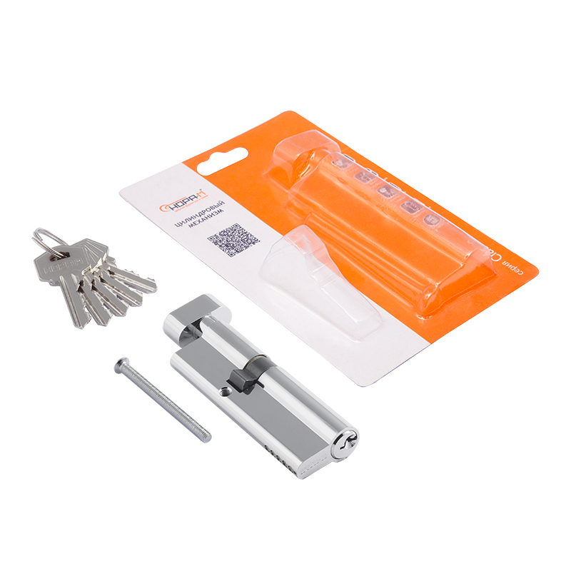 Комплектация и упаковка Цилиндр ЛУВ цвет Хром Нора-М