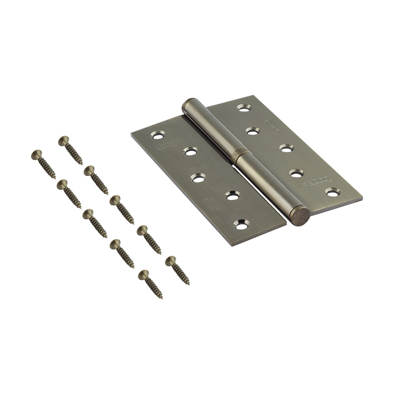 Комплектация и упаковка Петля левая/правая 750-5" STD (120*80*2,5) без колп. цвет Старая бронза Нора-М