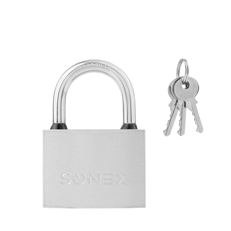 Замок навесной SONEX ЗН цвет Серебро Нора-М