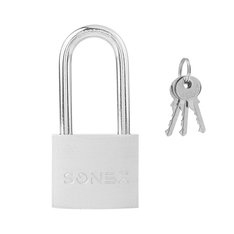 Замок навесной SONEX ЗН цвет Серебро Нора-М