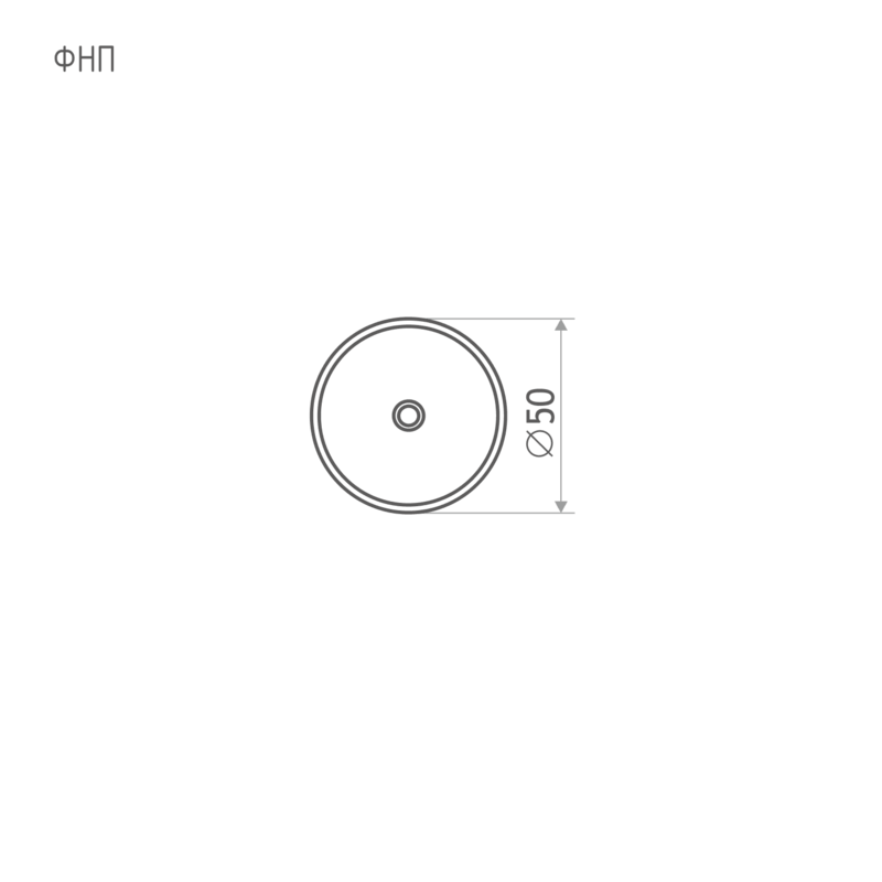 Схема Накладка для финских дверей ФНП цвет Золото Нора-М