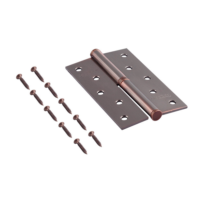 Комплектация и упаковка Петля левая/правая 750-5" (125*75*2,5) без колп. цвет Старая медь Нора-М