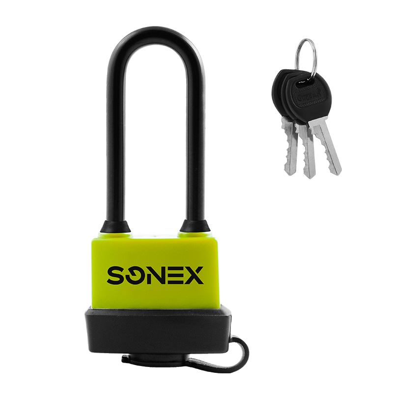 Замок навесной всепогодный SONEX ЗНВ цвет Шартрез Нора-М