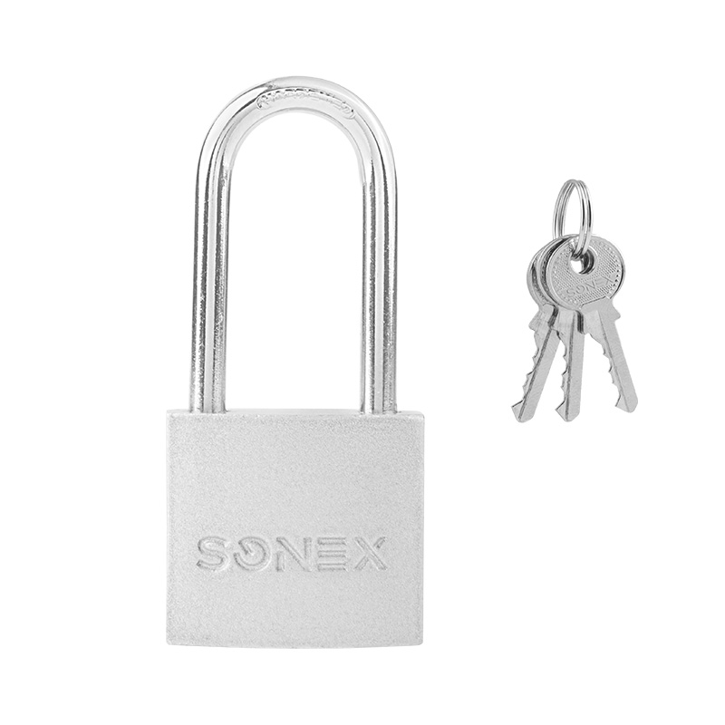 Замок навесной SONEX ЗН цвет Серебро Нора-М