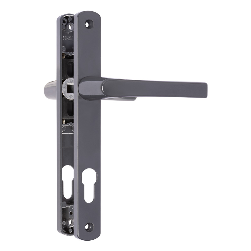 Ручки для узкопрофильных дверей РПУ 25-85 цвет Антрацит Нора-М