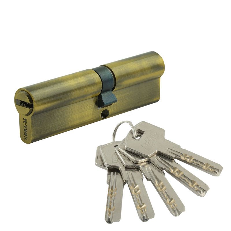 Цилиндр ЛЮКС II ЛП асимметричный цвет Старая бронза Нора-М