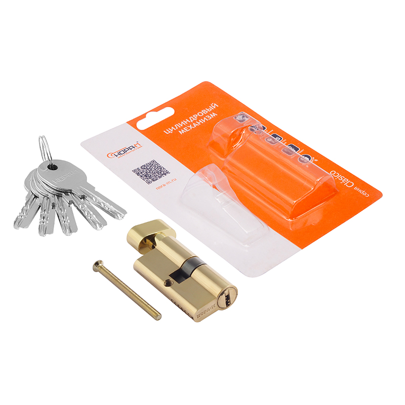 Комплектация и упаковка Цилиндр ЛПУВ цвет Золото Нора-М