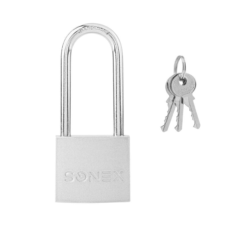 Замок навесной SONEX ЗН цвет Серебро Нора-М