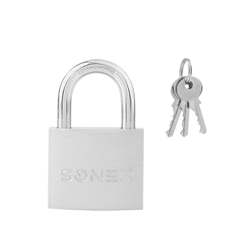 Замок навесной SONEX ЗН цвет Серебро Нора-М
